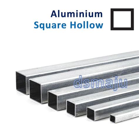 Aluminum Square Hollow Aluminum Bar NA 25mm Aluminium Hollow | Shopee ...