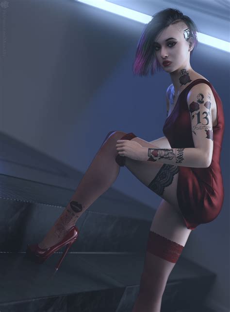 Judy Alvarez, Cyberpunk 2077 by AlienAlly on DeviantArt