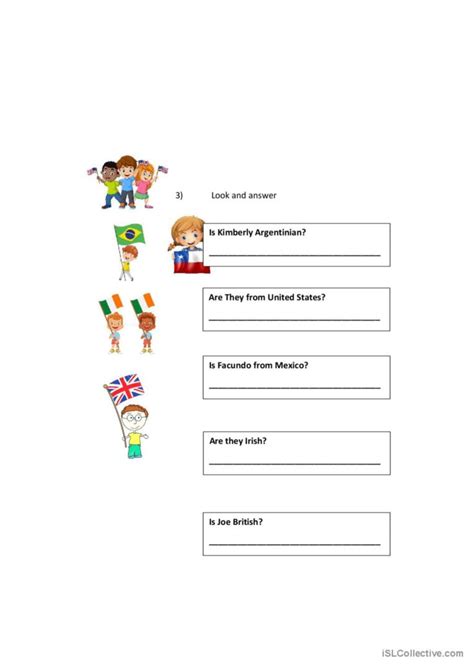 Countries and nationalities general…: English ESL worksheets pdf & doc