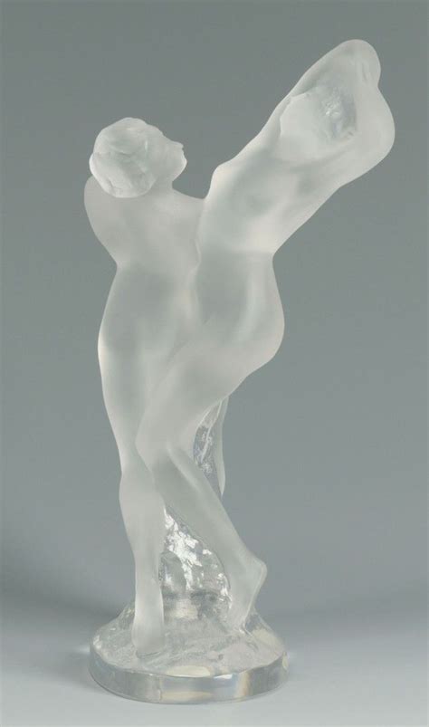 Lot 166 Lalique Crystal Figure Of Two Dancers Lalique Crystal