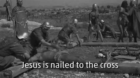 The Eleventh Station Jesus Is Nailed To The Cross Youtube