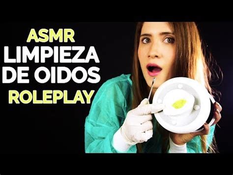 ASMR LIMPIEZA DE OIDO PROFUNDAEN ESPAÑOL EAR CLEANING