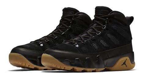 The Jordan 9 Boot in Black and Gum drops tomorrow | HOUSE OF HEAT