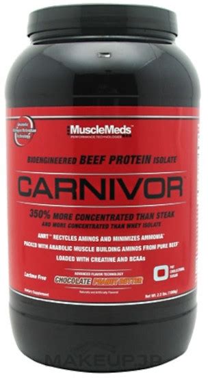 Musclemeds Carnivor Chocolate Peanut Butter Isolate Beef Protein