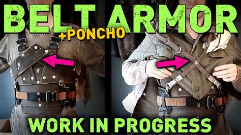 Heavy Belt Armor Parka Poncho Super Comfy Work In Progress Youtube