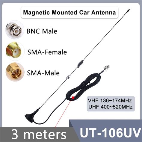 Nagoya Ut Uv Voiture Ham Radio Magn Tique Antenne Touristes Bande