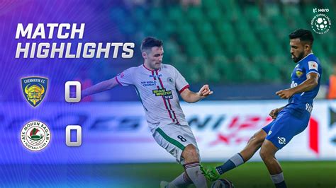 Highlights Chennaiyin FC 0 0 ATK Mohun Bagan MW 16 Hero ISL 2022