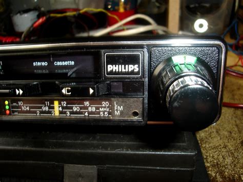 Radio Toca Fitas Philips Alemao Original Carro Antigo Vw Gm R