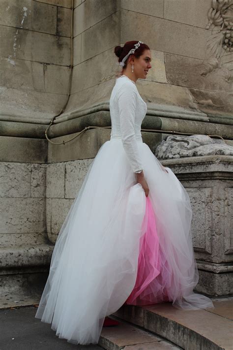 Customizable Ombré Wedding Petticoat Slip Wedding Dress Petticoats