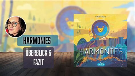 HARMONIES Überblick FAZIT Brettspiele Puzzlespiel YouTube