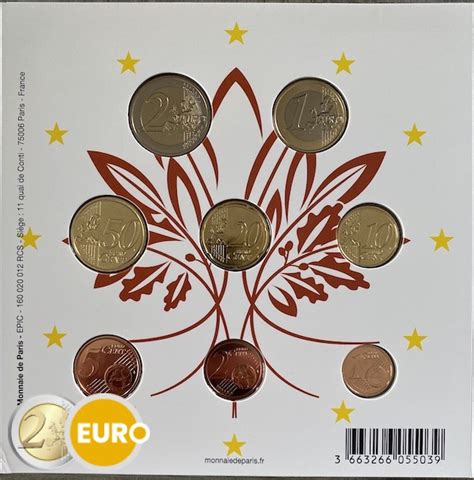 Serie De Euro Bu Fdc Francia C Ntimo A Euros