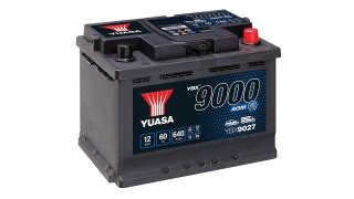 Ybx V Ah A Yuasa Agm Start Stop Plus Battery