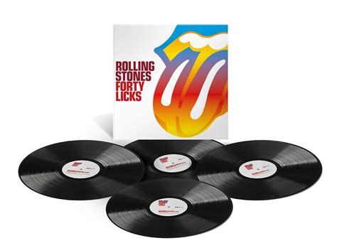 The Rolling Stones Neues Album Forty Licks Limitierte 4 Vinyl 4 LP