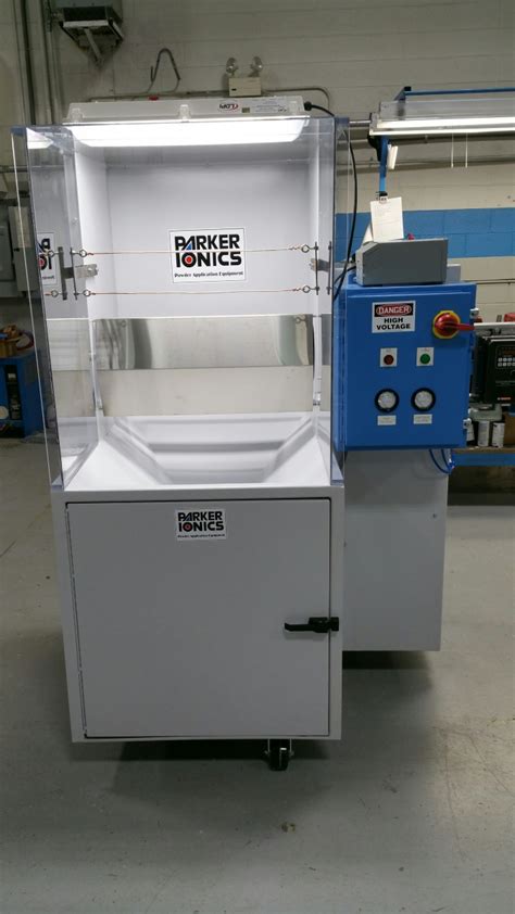 QC500 Mobile Spray Booth Powder Coating Booths Parker Ionics