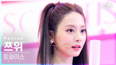 안방1열 직캠4K 트와이스 쯔위 SCIENTIST TWICE TZUYU FanCam SBS Inkigayo 2021