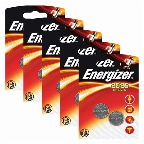 10 Piles ENERGIZER CR2025 LITHIUM 3V Cdiscount Bricolage