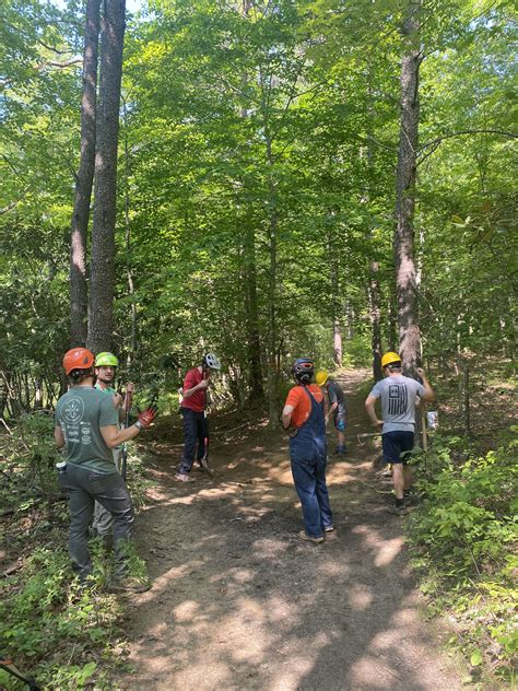 Trail Work with the Blacksburg Striders — Poverty Creek Trails Coalition