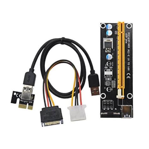 Riser Usb 30 Pcie Pci E Express 1x To 16x Extension Para Gpu Minado