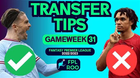 Fpl Transfer Tips Gameweek Who To Buy And Sell Fantasy Premier