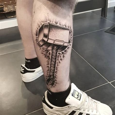 30 Best Mjolnir Tattoo Ideas You Should Check