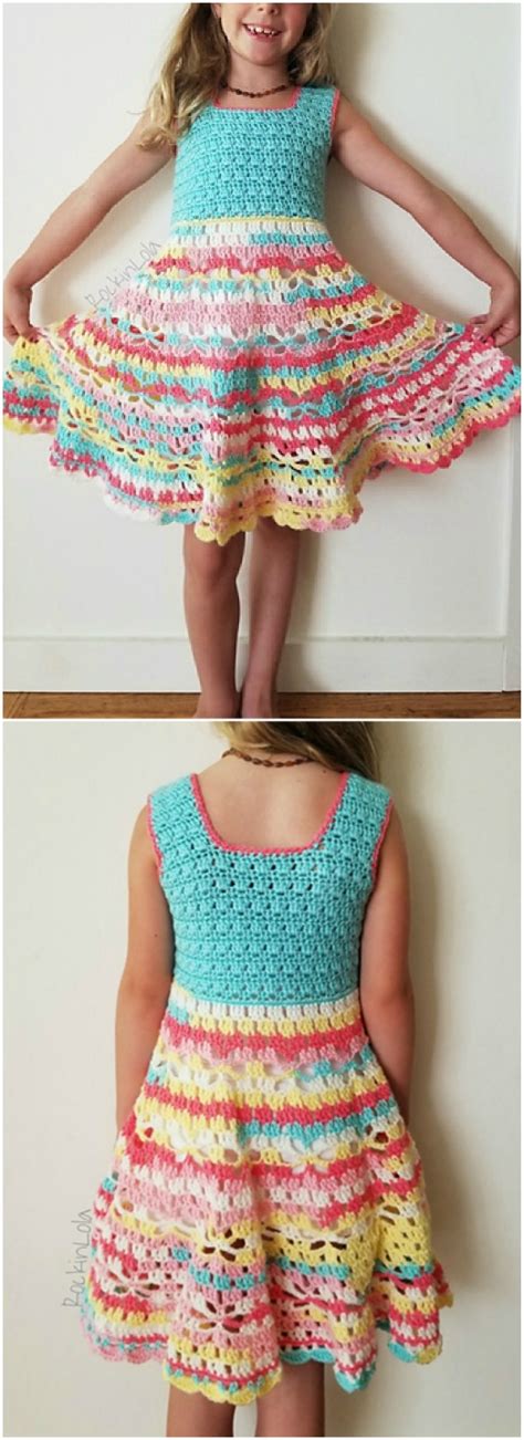 Crochet Girl Dress Pattern Ideas Youll Love The Whoot Crochet Girls Dress Pattern Crochet