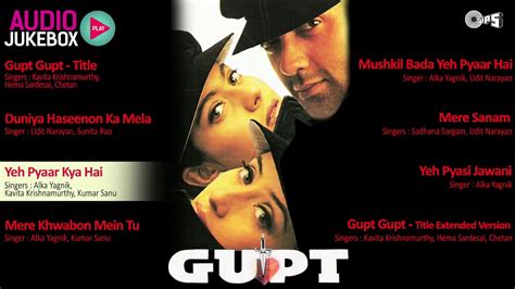 Gupt Songs Full Album Songs Bobby Deol Kajol Manisha Viju Shah Gupt