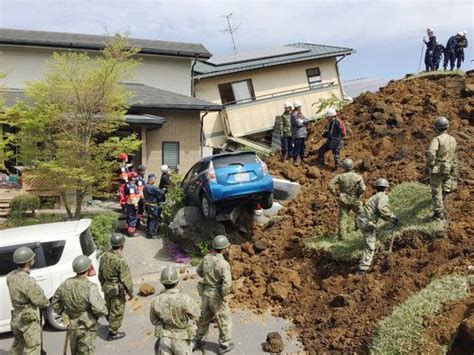 南阿蘇村で1000人が孤立 阿蘇大橋が崩落、土砂崩れで道路寸断【熊本地震】 ハフポスト News