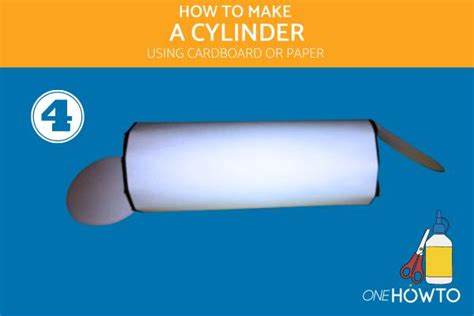 How To Make A Cylinder With Paper Or Cardboard Step By Step Instructions