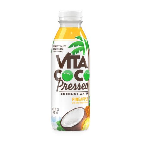 Vita Coco Pressed Pineapple Coconut Water Foodland