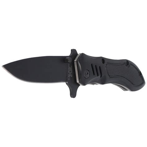 Herbertz Solingen Black Aluminium Black Blade Knives