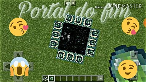 Como Fazer O Portal Do Fim Minecraft YouTube