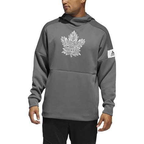 Toronto Maple Leafs adidas NHL GameMode Hoodie (Gray) | SportBuff