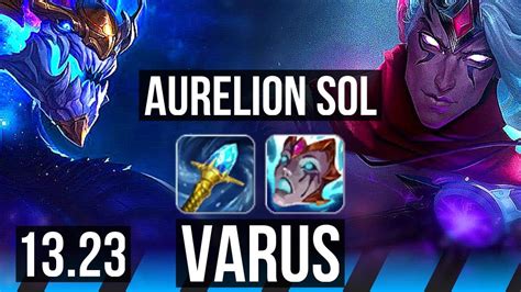 AURELION SOL Vs VARUS MID 6 1 7 400 Games Rank 11 Aurelion Sol