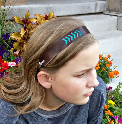 Leather Headband Ameroonie Designs