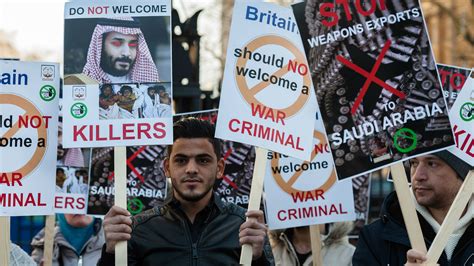 Saudi crown prince to face protests during UK visit