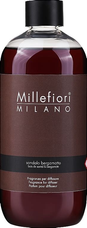 Millefiori Milano Natural Sandalo Bergamotto Diffuser Refill