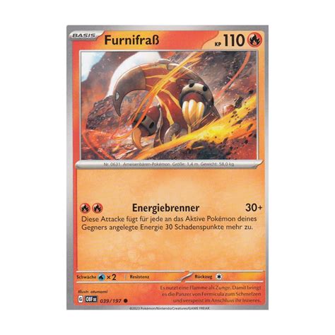 Furnifra Obsidianflammen Pokemon Karte G Nstig Kaufen