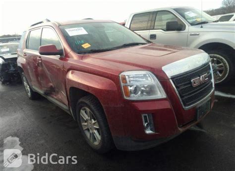 2013 Gmc Terrain Sle 2gkalsek9d6357731 Bid History Bidcars