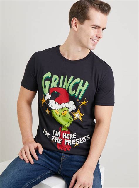 Buy Christmas The Grinch Presents T Shirt Xxxl T Shirts And Polos Argos