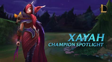 Champion Spotlight Xayah League Of Legends Youtube