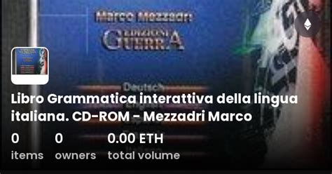 Libro Grammatica Interattiva Della Lingua Italiana Cd Rom Mezzadri