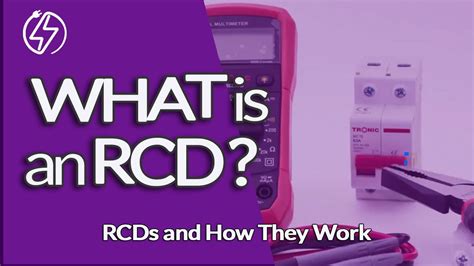 What Is An Rcd And How Does It Work Rcds Residual Current Devices