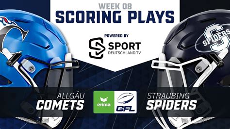 Allg U Comets Vs Straubing Spiders Highlights Erima Gfl