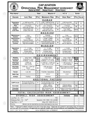 Orm Worksheet Usmc Example Complete With Ease AirSlate SignNow