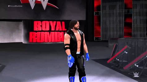 AJ Styles Entrance WWE 2K16 YouTube