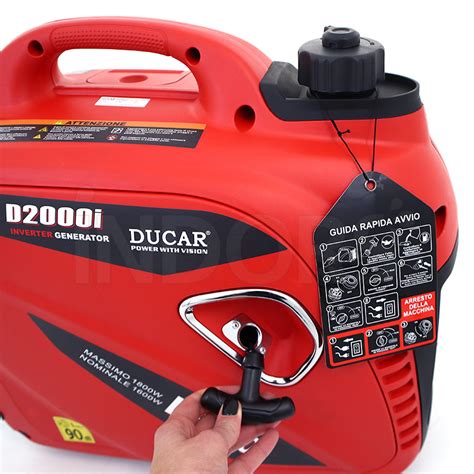 Ducar D 2000iS Motogeneratore Inverter 1 8 KW Benzina