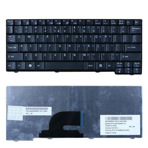 Laptop Keyboard Acer Aspire One Zg D D Zg Za Kav Shopee