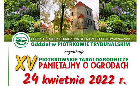 Zapraszają na targi pełne kwiatów Gmina Wola Krzysztoporska