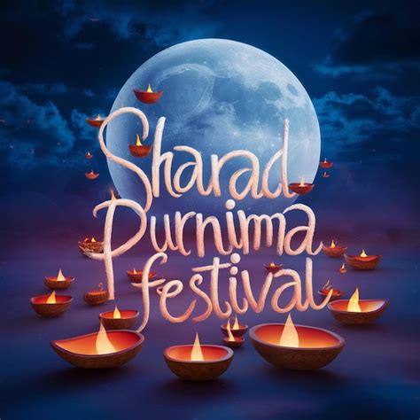 Bright Diya Lights For Sharad Purnima Celebration In Indian Tradition