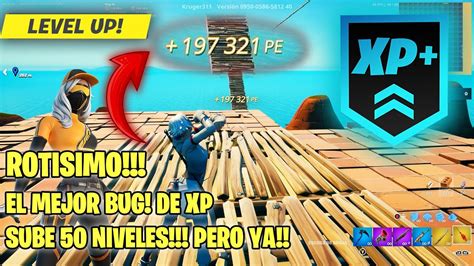 El Mejor Mapa Para Subir De Nivel En Fortnite Og Bug Rot Simo De Xp